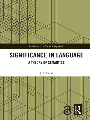 cover image of Significance in Language